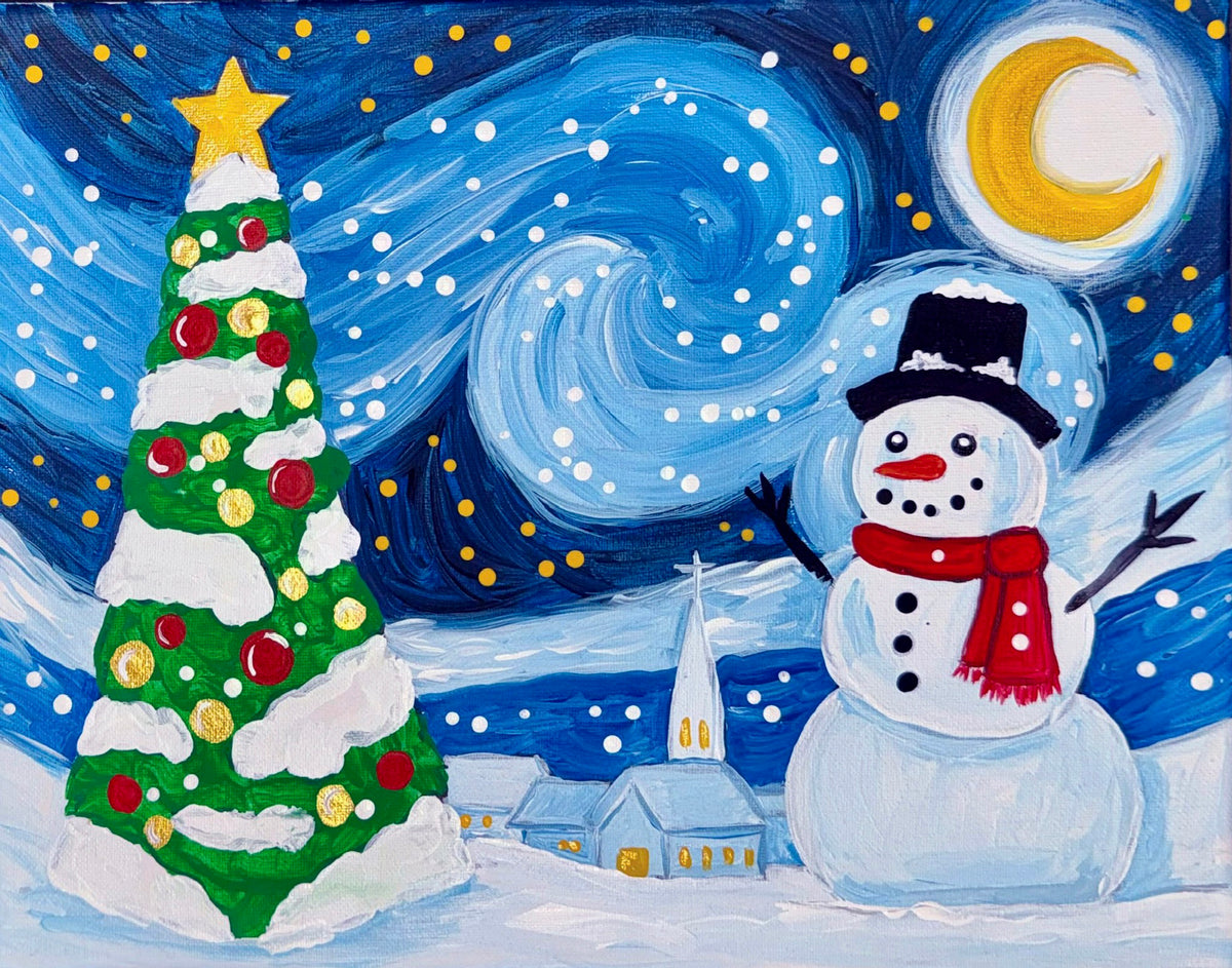 Starry Night Snowman @ Rendezvous Junction Brewing Co 12/3 6-8
