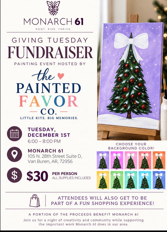 Paint Nite Fundraiser @ Monarch 61 12/1 6-8 PM