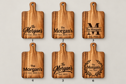 Acacia Wood Charcuterie Board