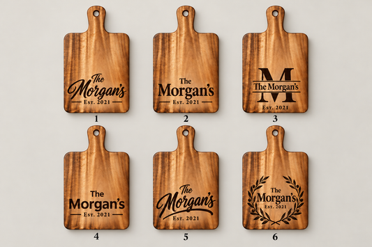 Acacia Wood Charcuterie Board