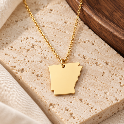 Arkansas Pendant Necklace