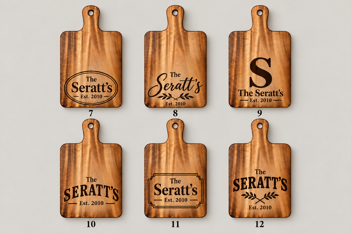Acacia Wood Charcuterie Board