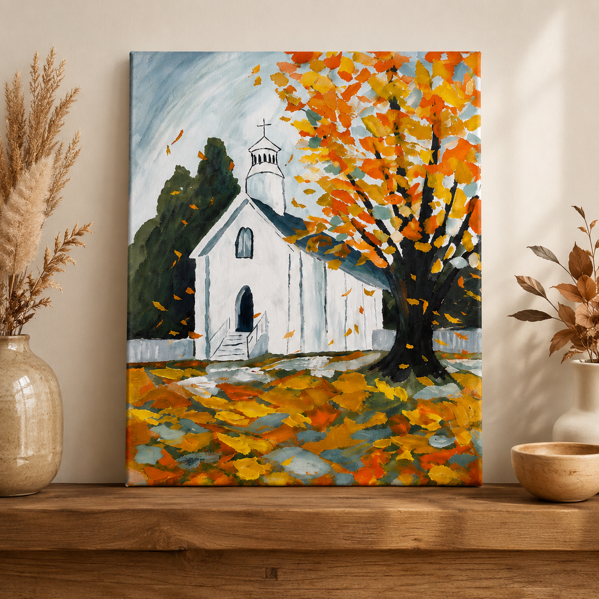Autumn Church